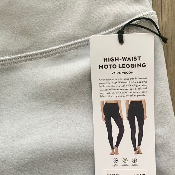 SOLD - NWT Alo High Waisted Moto Legging - Picture 7 of 8